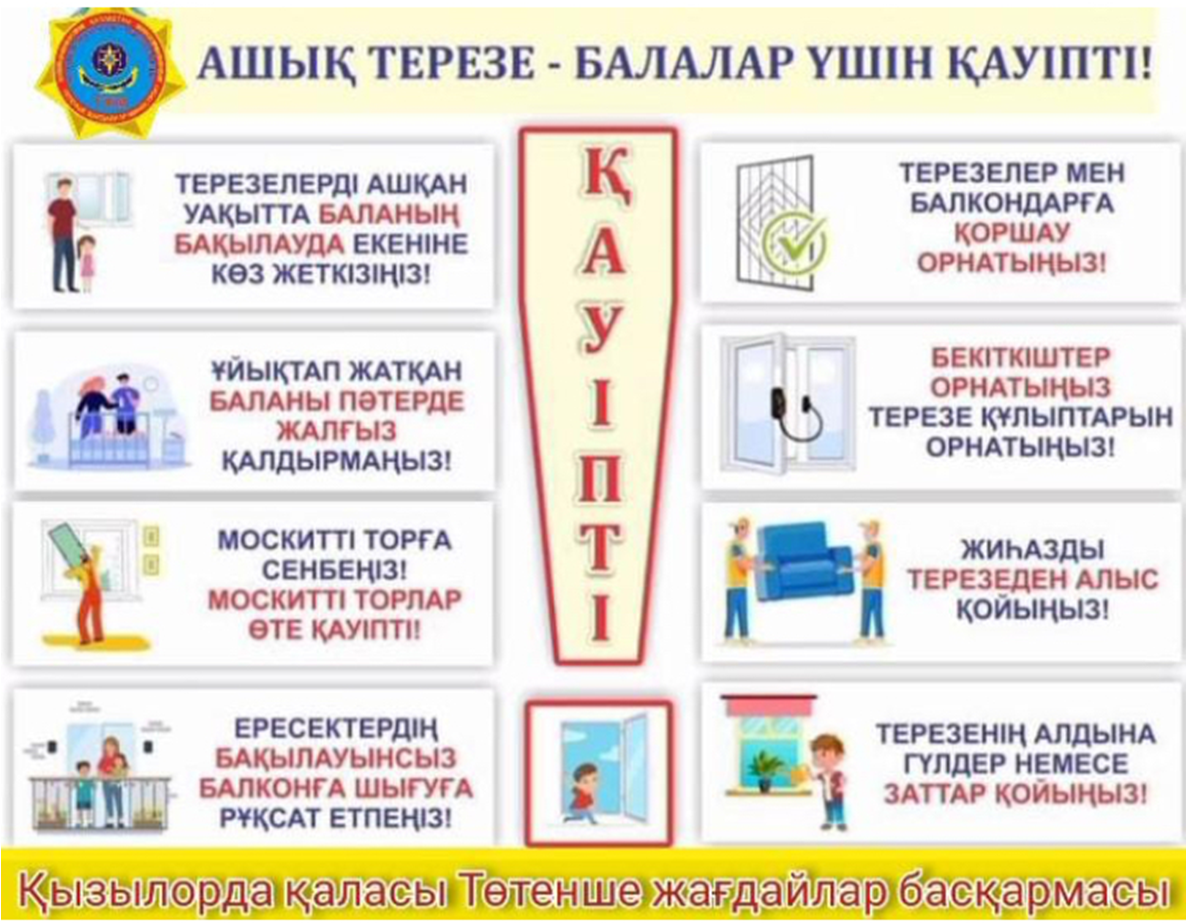 Ата-аналарға бала қауіпсіздігі туралы